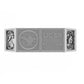 Anillo de Graduación Logo Rectangular con Grabados Laterales Escolares