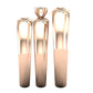Trio de Argollas Matrimoniales AV 414