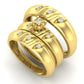 Trio de Argollas Matrimoniales AV 414