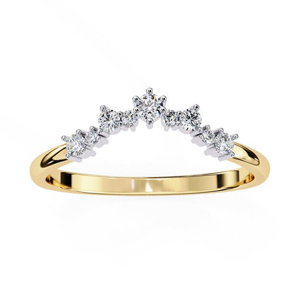 Deslumbrante Churumbela Eternity con Incrustaciones Brillantes en Forma de Corona