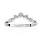 Deslumbrante Churumbela Eternity con Incrustaciones Brillantes en Forma de Corona