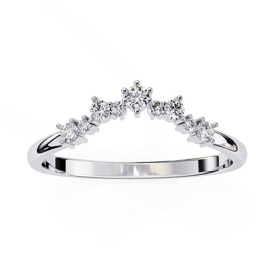 Churumbela Eternity con Incrustaciones Brillantes en Forma de Corona