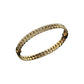 Modesto Brazalete Cuban de Oro Acompañado de Incrustaciones