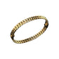 Atractivo Brazalete Cuban de Oro
