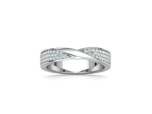 Churumbela Diamond Mobius con Brillantes Incrustaciones