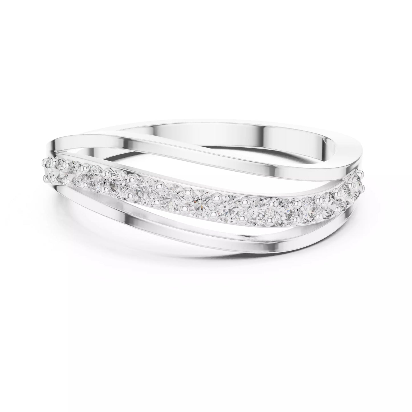 Churumbela Banda Triple Entrelazada con Carril Central