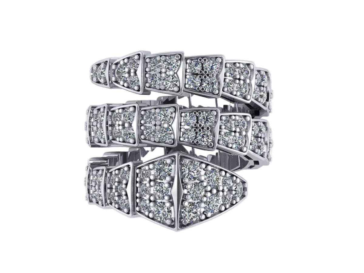 Anillo BVI Snake Shape de Oro