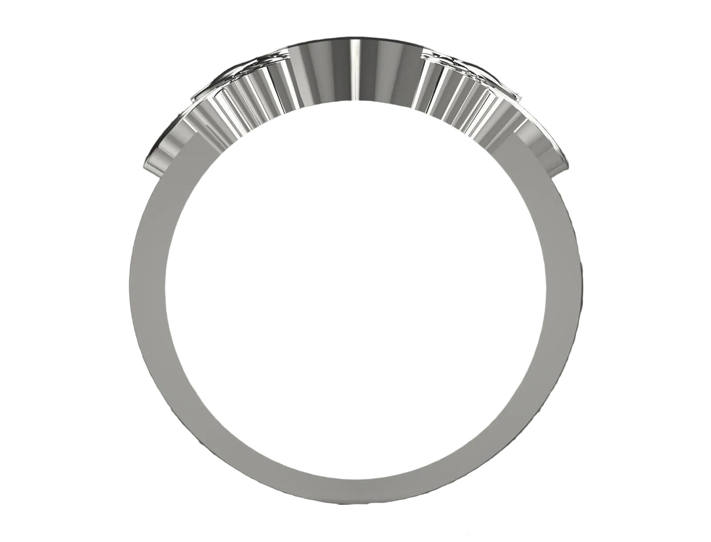Anillo de Oro de Piloto con Logo de Avión