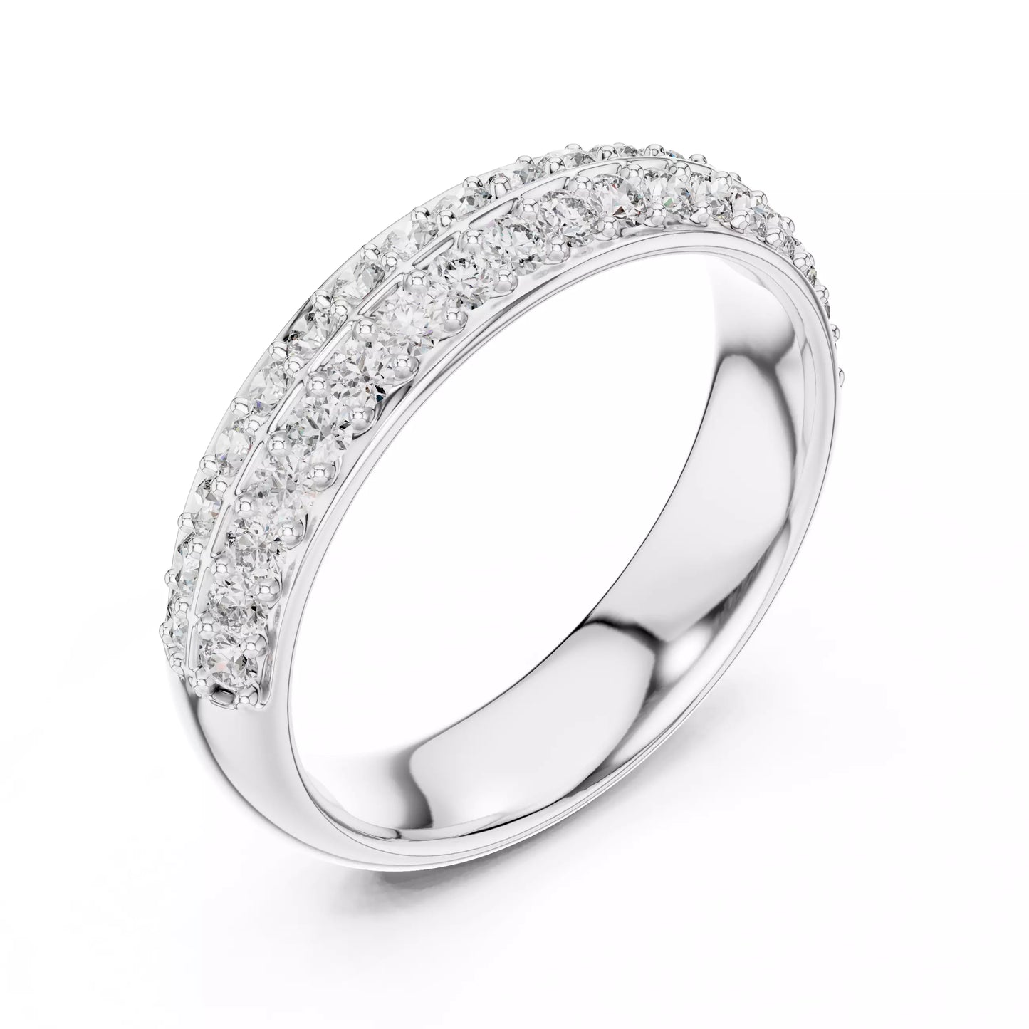 Churumbela de Doble Fila con Engaste Pavé