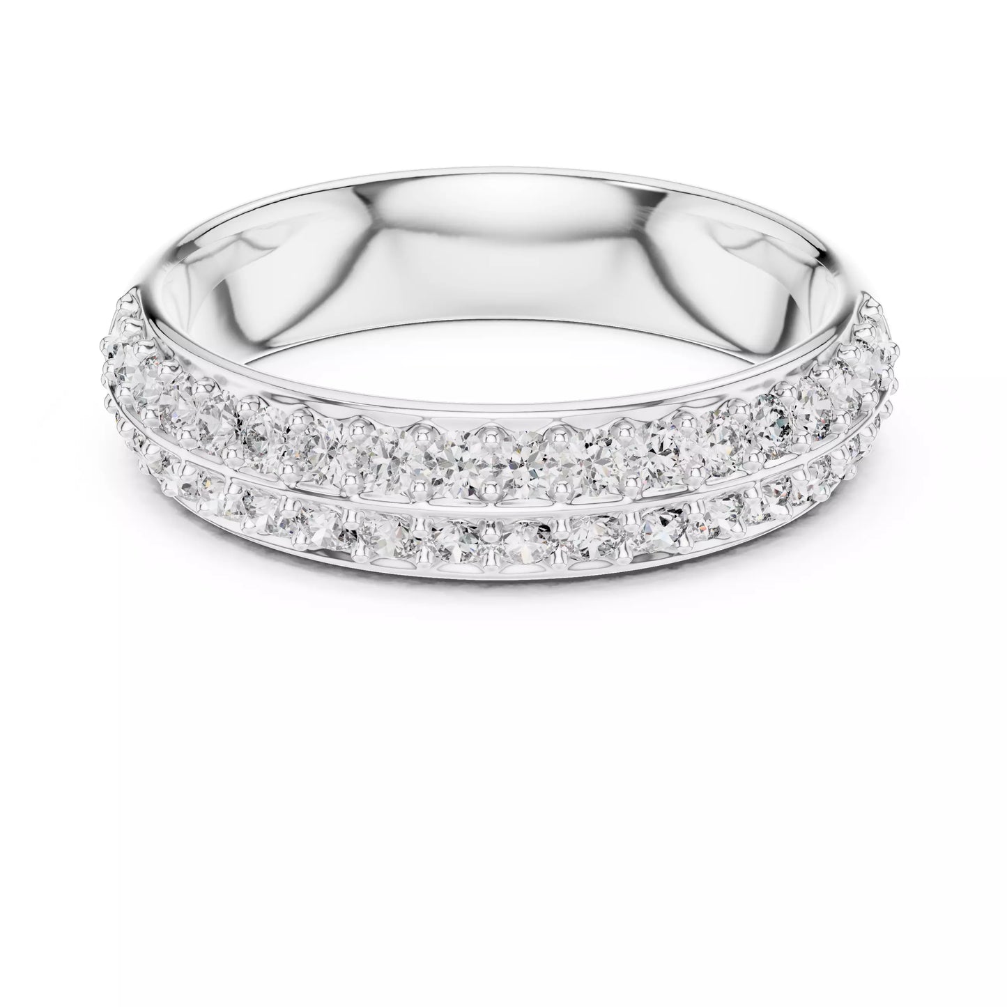 Churumbela de Doble Fila con Engaste Pavé