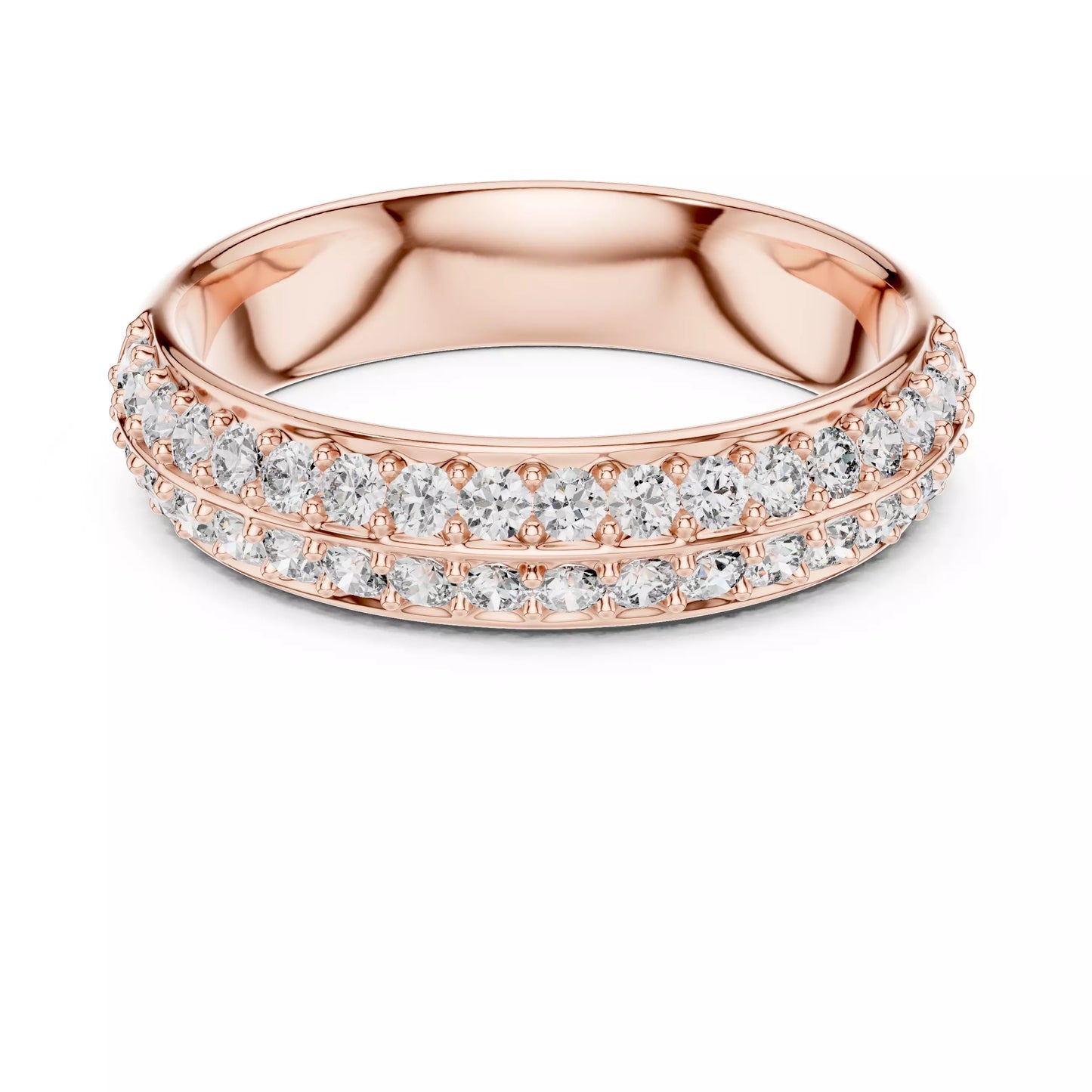 Churumbela de Doble Fila con Engaste Pavé