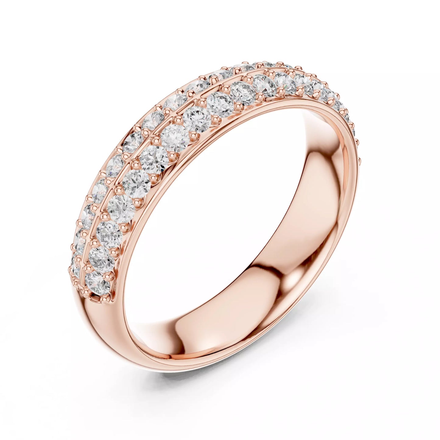 Churumbela de Doble Fila con Engaste Pavé