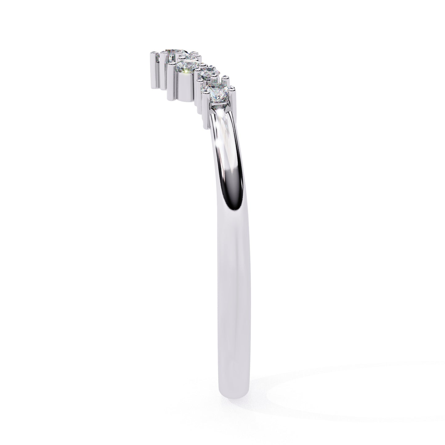 Churumbela Eternity con Incrustaciones Brillantes en Forma de Corona