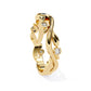 Churumbela Eternity Diamond en Forma de Petalos con Incrustaciones Deslumbrantes