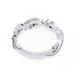 Churumbela Eternity Diamond en Forma de Petalos con Incrustaciones Deslumbrantes
