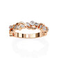 Churumbela Eternity Diamond en Forma Petalos con Incrustaciones