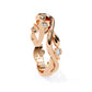 Churumbela Eternity Diamond en Forma de Petalos con Incrustaciones Deslumbrantes