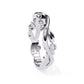 Churumbela Eternity Diamond en Forma de Petalos con Incrustaciones Deslumbrantes