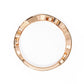 Churumbela Eternity Diamond en Forma de Petalos con Incrustaciones Deslumbrantes