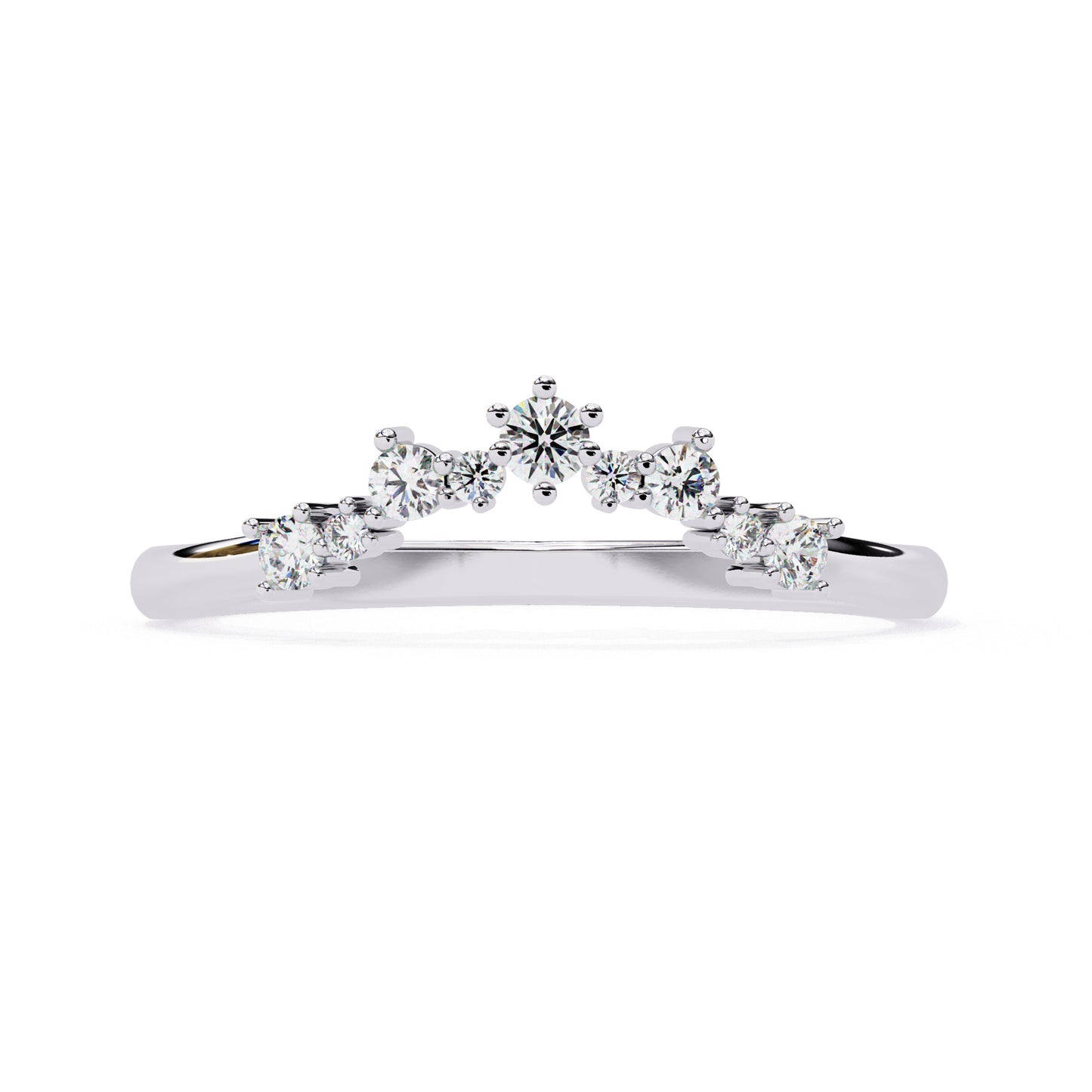 Churumbela Eternity con Incrustaciones Brillantes en Forma de Corona