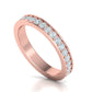 Churumbela Eternity de Oro 14k con Precioso Aro de Incrustaciones