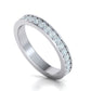 Churumbela Eternity de Oro 14k con Precioso Aro de Incrustaciones