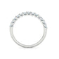 Churumbela Eternity Ring con Arco de 13 Incrustaciones Deslumbrantes