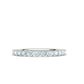 Churumbela Eternity Ring con Arco de 13 Incrustaciones Deslumbrantes
