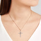 Dije de Cruz de Incrustaciones Resplandecientes