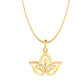 Collar Flor de Loto con Incrustaciones