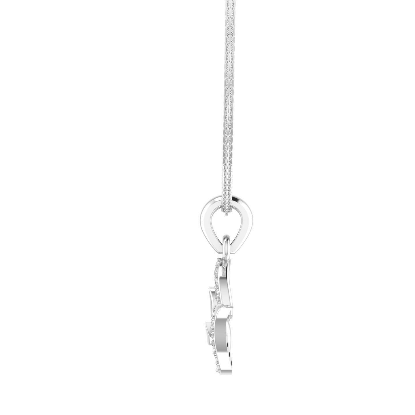 Collar Flor de Loto con Incrustaciones
