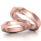 Juego de Argollas Dshaped Mobius de Oro 14k