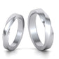 Juego de Argollas Dshaped Mobius de Oro 14k