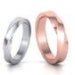 Juego de Argollas Dshaped Mobius de Oro 14k
