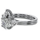 Anillo Gota Royal con Piedra Central Corte Pera