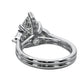 Anillo Gota Royal con Piedra Central Corte Pera