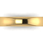 Deslumbrante Juego de Argollas Plain Doradas Lisas de Oro 14k