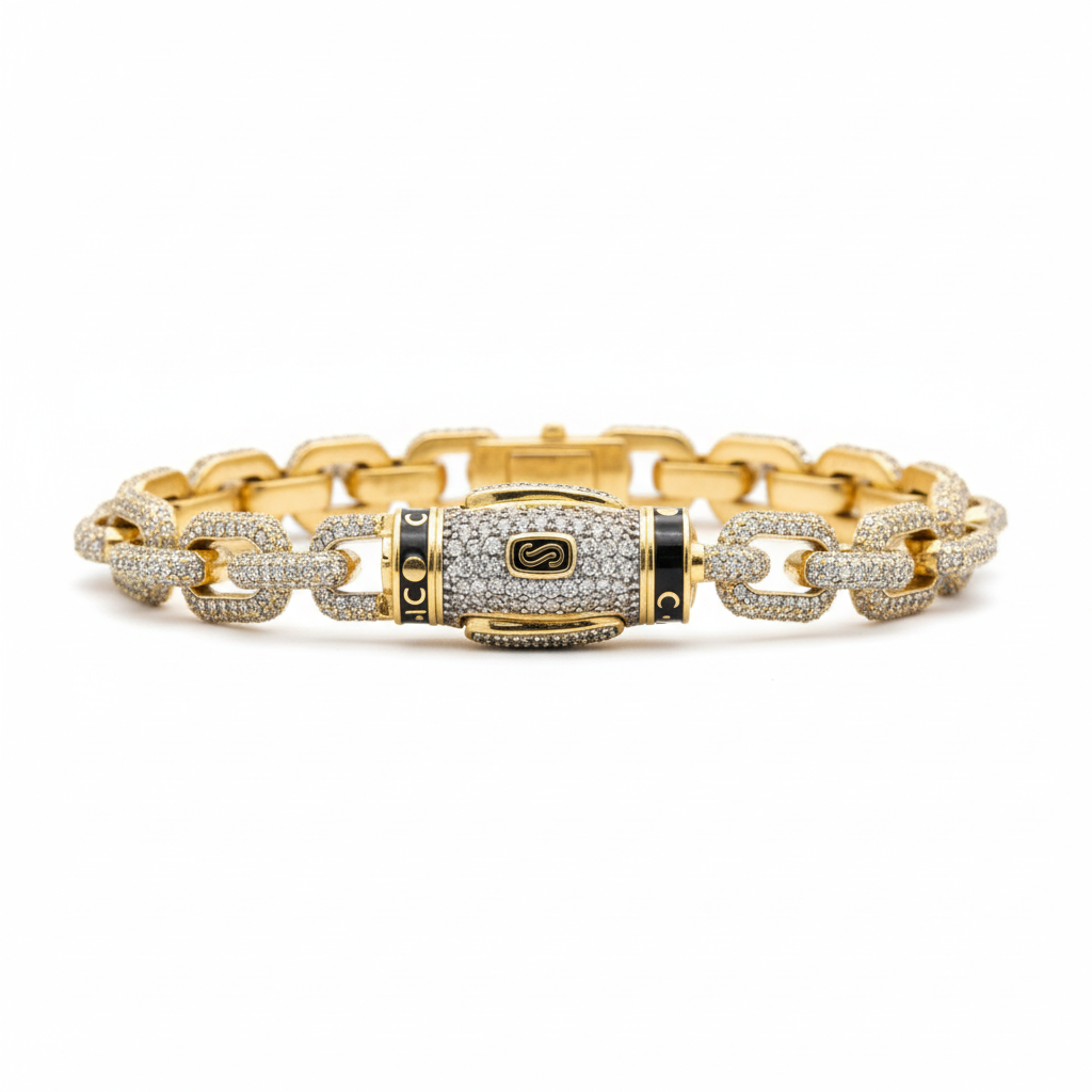 Pulso Monaco CNV Swarovski sin fondo
