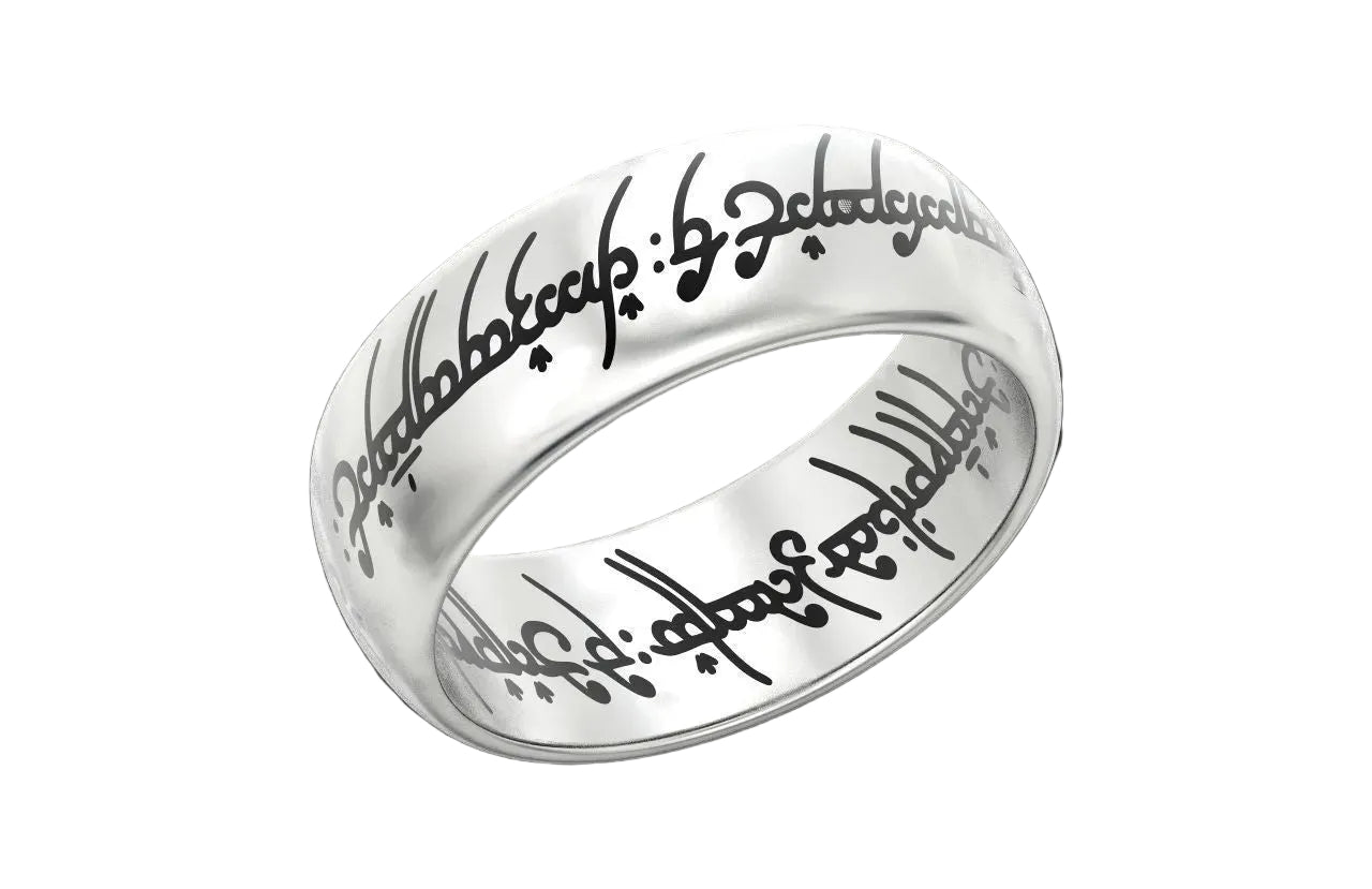Anillo del Señor de los Anillos Corte Comfort