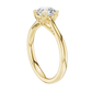 Anillo Solitario con Engaste de Garra Round 1ct