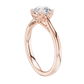 Anillo Solitario con Engaste de Garra Round 1ct
