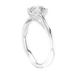 Anillo Solitario con Engaste de Garra Round 1ct