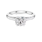 Anillo Solitario con Engaste de Garra Round 1ct
