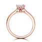 Anillo de Compromiso Solitario Pétalo