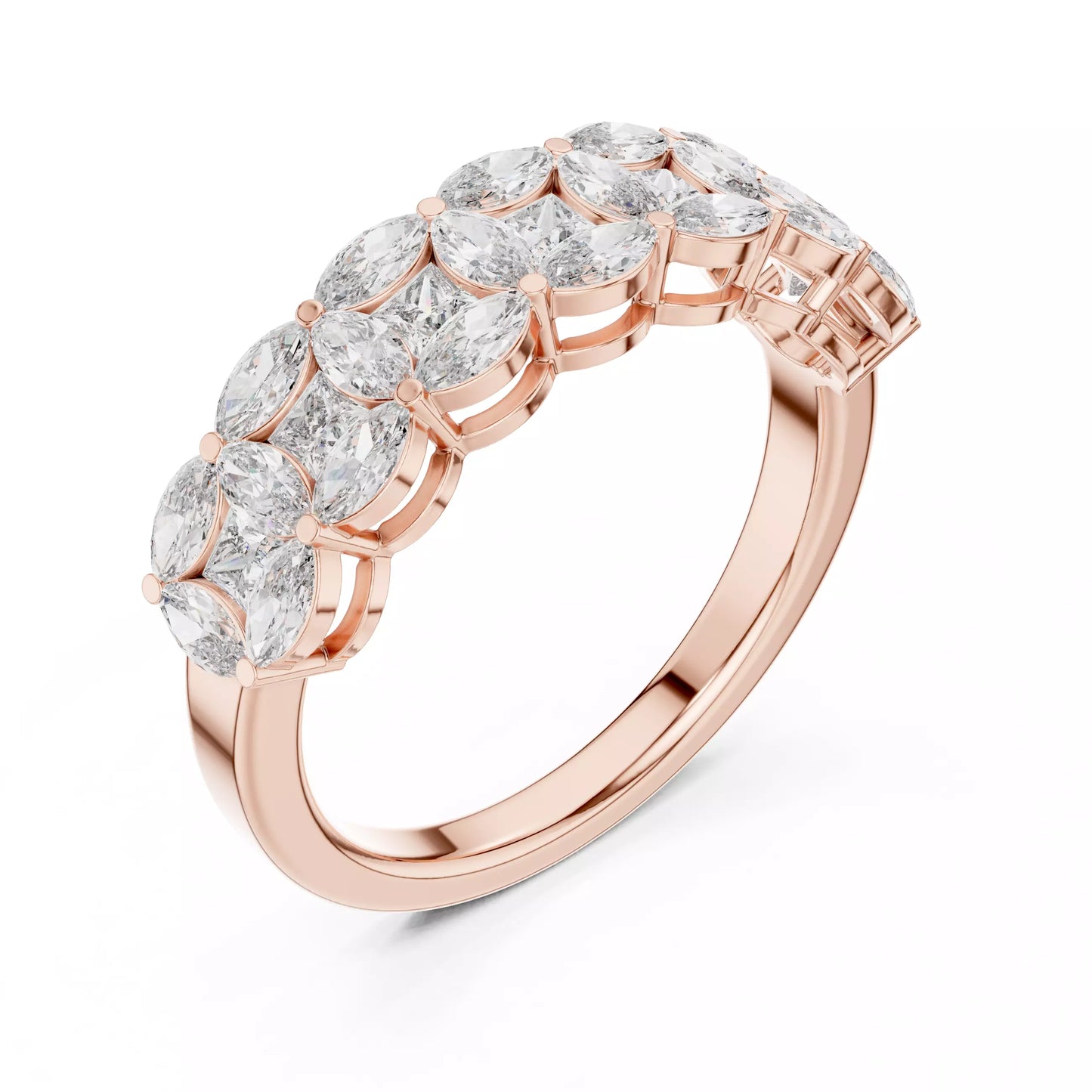 Churumbela Geométrica Alterna Marquise-Princess