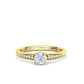 Anillo de Compromiso Sophia con Incrustaciones