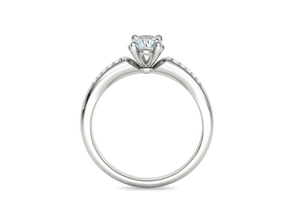 Anillo de Compromiso Sophia con Incrustaciones