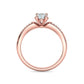Anillo de Compromiso Sophia con Incrustaciones