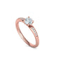 Anillo de Compromiso Sophia con Incrustaciones