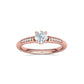 Anillo de Compromiso Sophia con Incrustaciones